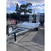 10 x 6 ft Tandem Plant / Bobcat / Loader Trailer – ATM 3500kg or ATM 4400kg