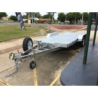 3.5ton Car and Machinery Manual Tilting Car Trailer – also avail 4.4ton ATM